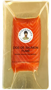 Dos de saumon fumé nature