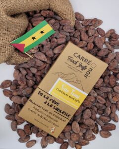 Tablette Sao tomé - Noir 75%