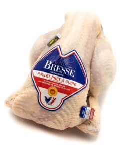 Poulet de Bresse AOP prêt à cuire